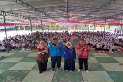 Seru! 765 Siswa SMPN 7 Solo Ikut Monumen Pers Goes To School