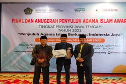 Alhamdulillah! 2 Penyuluh Agama Islam Klaten Sabet PAI Award 2023 Jateng