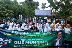 Sejumlah Warga Sragen & Wonogiri Dukung Muhaimin Iskandar Capres 2024