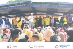 Video Kepala Disparpora Karanganyar Jadi Jurkam Parpol Beredar di Medsos