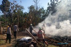 Sehari Terjadi 2 Kebakaran di Sragen, Emas 5 Gram Milik Petani Gemolong Hangus