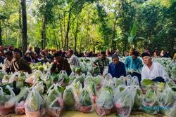 Khasnya Sedekah Bumi di Desa Kandangsapi Sragen, Wajib Ada Lauk Kacang Tolo