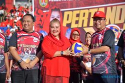 Vakum 10 Tahun, Mbak Ita Kembali Gelar Liga Voli Antarkelurahan di Semarang