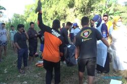 Jasad Pria yang Ditemukan di Pintu Air Mojolaban Sukoharjo Dibawa ke Moewardi