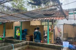 Libur Sekolah, Gudang SMA Pangudi Luhur Giriwoyo Terbakar