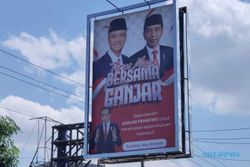 Baliho Bergambar Ganjar-Jokowi Muncul di Solo, Begini Respons Bappilu PDIP