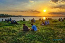 Nonton Lur, Ada Pentas Musik Terapung dan Festival Perahu di Rawa Jombor Klaten