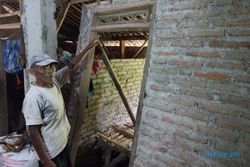 Rumah Lansia di Trucuk Klaten yang Rusak Akibat Gempa Bantul segera Diperbaiki