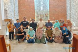 Silaturahmi Lintas Agama, Eco Bhinneka Kunjungi Gereja Terunik di Banyuwangi