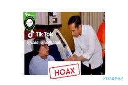 Foto Presiden Jokowi Salami Cak Nun Hoaks, Kerabat: Saya Tahu yang Ngedit