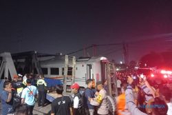 Dampak Kecelakaan KA Brantas & Truk di Semarang: 9 KA Alami Keterlambatan