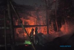 Kebakaran Kandang di Andong Boyolali, Ratusan Ekor Ayam Mati Terpanggang
