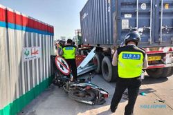 Tabrak Rambu Lalu Lintas, Pengendara Motor di Semarang Meninggal Terlindas Truk