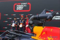 Max Verstappen Juara Sprint Race GP F1 Austria, Tampil Mendominasi