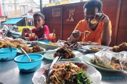 Enak & Murah, Warung Nasi Tumpang di Pedan Klaten Ini Kian Ramai saat Malam