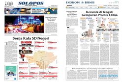 Solopos Hari Ini : Senja Kala SD Negeri