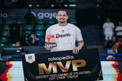 Berkontribusi Besar Bawa Dewa United ke Semifinal, Kaleb Jadi MVP IBL 2023