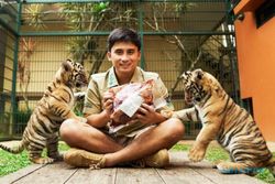 Tujuh Anak Harimau Mati saat Dipelihara Alshad Ahmad, Warganet Pertanyakan Izin