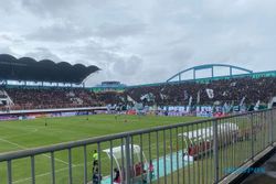 PSS Sleman Vs Persis Solo di Liga 1 2023, Stadion Maguwoharjo Menghitam