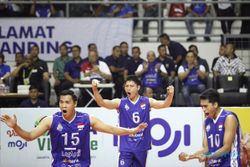 Voli Putra SEA V League 2023: Indonesia Bekuk Vietnam, Tantang Thailand