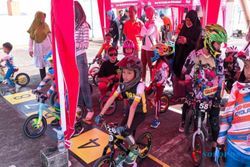 Mengintip Keseruan Lomba Pushbike Race 1.0 di Rooftop Lantai 5 Solo Grand Mall