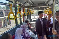 Anak Sekolah hingga Bakul Pasar Terbantu dengan BRT Trans Jateng Solo-Wonogiri