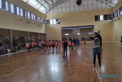Seleksi 100 Atlet Bola Basket Salatiga untuk PPLOPD Libatkan Pelatih Nasional