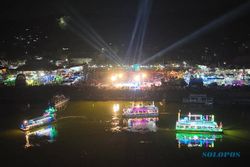 Warga Berharap Festival Perahu Rakit Rawa Jombor Klaten Jadi Event Tahunan