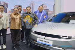 Gandeng Gibran, Hyundai Ioniq 5 Motif Batik Kawung Meluncur di GIIAS 2023