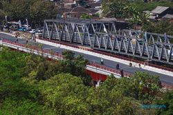 Proyek Jembatan Jurug B Solo Hampir Rampung, Begini Penampakannya