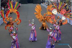 Karnaval WACI Jember Fashion Carnival, Tampilkan Parade Busana dari 10 Daerah