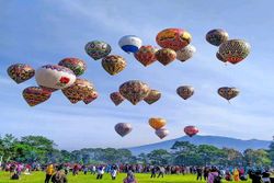 Catat Tanggalnya! Java Balloon Attraction Mirip Cappadocia Digelar di Wonosobo