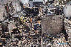 Kondisi Permukiman Warga Pasca Kebakaran di Petojo Selatan Jakarta