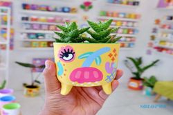 Kisah Sukses UMKM asal Magelang Jualan Kaktus Mini Warna-Warni di Marketplace