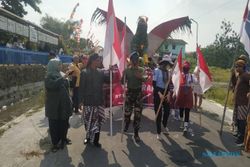 Meriah! Karnaval HUT RI di Desa Banaran Delanggu Klaten Libatkan Seribuan Warga