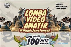 Rekam Pesona Kemajuan Jawa Tengah, Ayo Sumbangkan Karya dalam Kompetisi Video