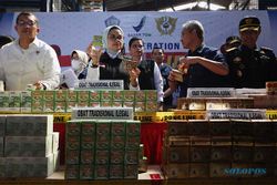 BPOM dan Bea Cukai Gagalkan Ekspor 5 Ton Obat Tradisional Ilegal ke Uzbekistan