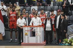 Jokowi Resmikan Indonesia Arena di GBK Jakarta, Venue Piala Dunia Basket 2023
