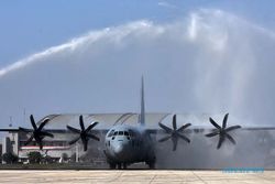 Unit Ketiga Pesawat C-130J Super Hercules Pesanan Kemhan Tiba di Jakarta