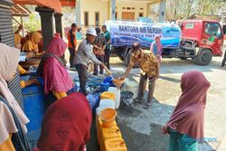 2.587 Jiwa di Sukoharjo Kekurangan Air Bersih, Bantuan Mulai Disalurkan