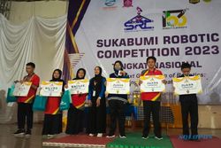 Juarai Kontes Robotika, Siswa SMP BWM Sragen Pertahankan Piala Bupati Sukabumi