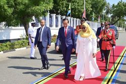 Jokowi Temui Presiden Tanzania Bahas Kerja Sama Bilateral