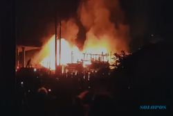 Kebakaran di Pelabuhan Jongor Tegal, Dirpolairud Jateng: 30 Kapal Terbakar