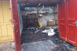 Dapur dan Kandang Ternak Milik Warga Pedan Klaten Terbakar, Sejumlah Ayam Mati