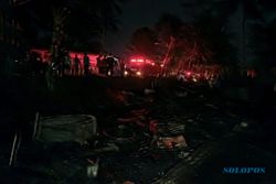 Kebakaran di Tuntang Semarang, Satu Rumah Ludes Terbakar