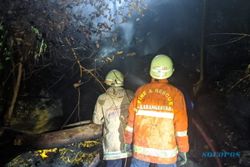 Gara-gara Sampah Dibakar, Gudang Rosok di Colomadu Karanganyar Hampir Kobong