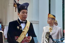 Kenakan Busana Keraton Surakarta, Presiden Pimpin Upacara HUT ke-78 RI