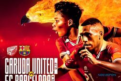 Hasil Garuda United vs Barcelona 0-3, Indonesia Peroleh Banyak Pelajaran