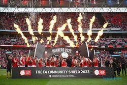Arsenal Juara Community Shield Seusai Tundukkan City, Arteta: Ini Luar Biasa