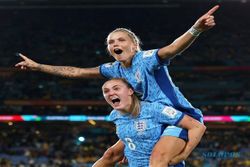 Mantap! Inggris Ukir Sejarah Bisa Tembus ke Final Piala Dunia Wanita